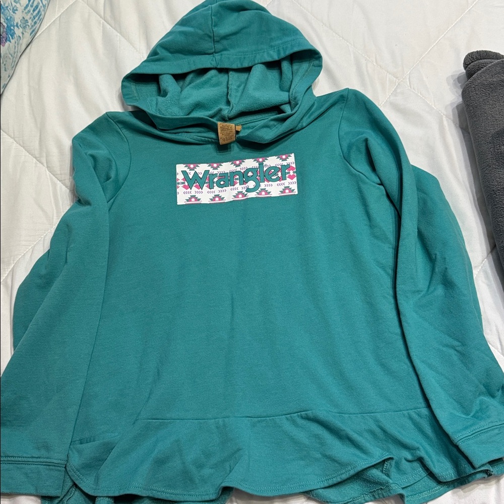 Wrangler Turquoise Hoodie
